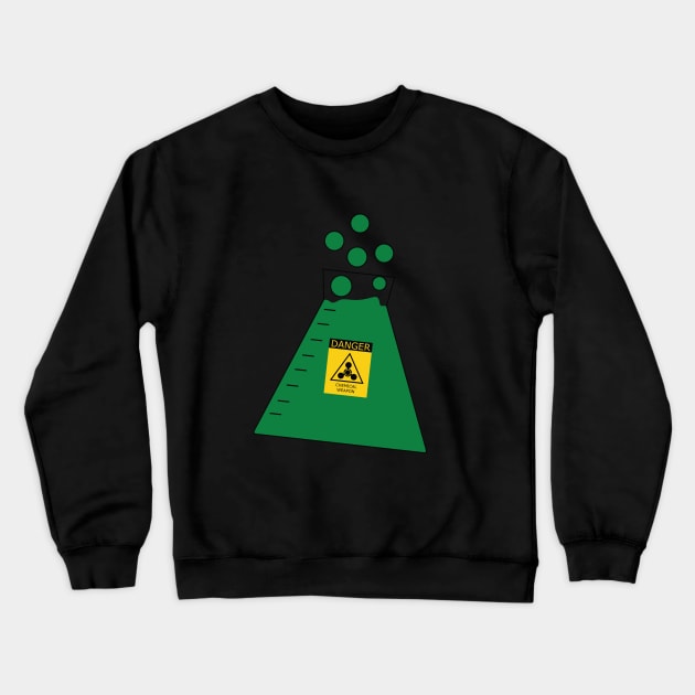 Chemical Spill Crewneck Sweatshirt by Nexus Designs